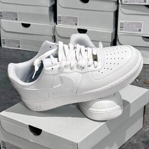 White Low-Top Air Force One Sneakers Size 11